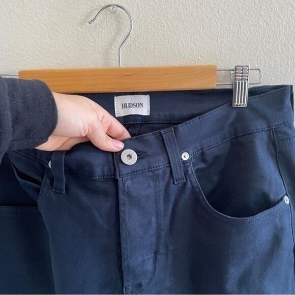 Mens Hudson Byron 5 Pocket Jeans Navy size 31 - Picture 4 of 8